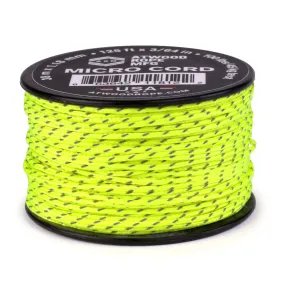 1.18mm Micro Cord Reflective - Neon Yellow