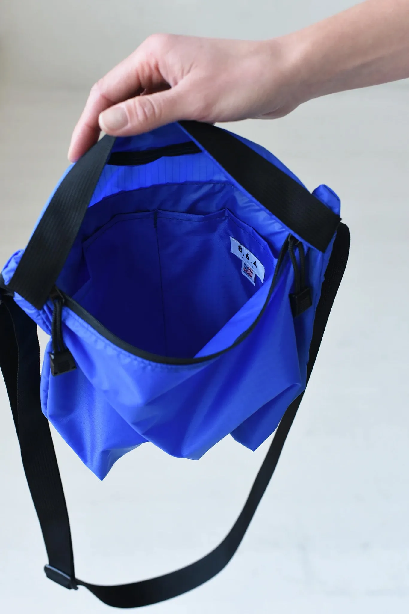 8.6.4 Nylon Crossbody Bag - Royal Blue