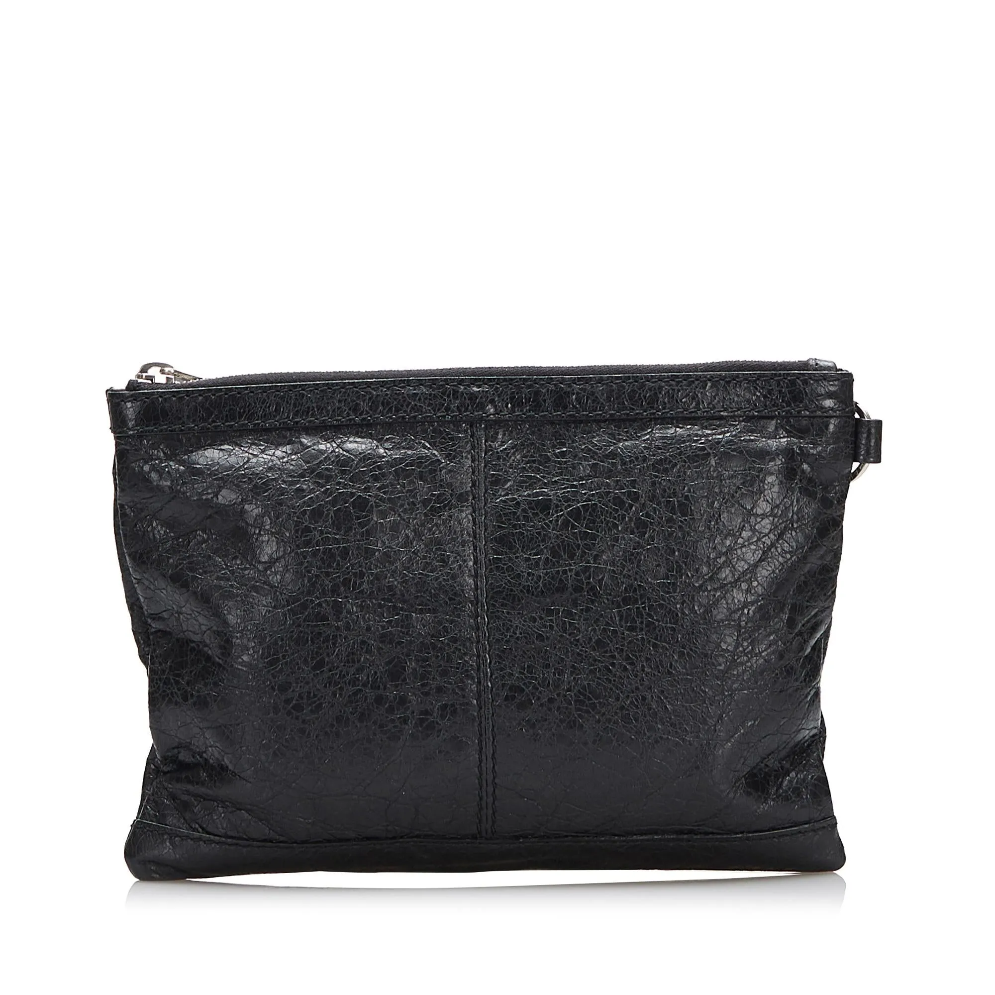 Balenciaga Motocross Classic Clip Clutch Bag