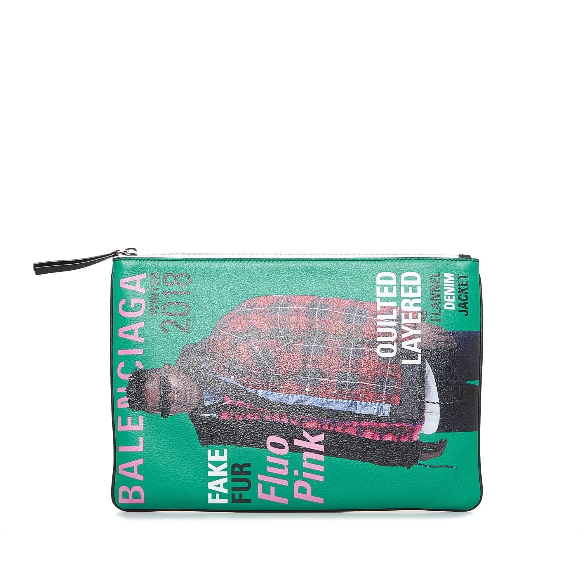 Balenciaga Supermarket Magazine Clutch