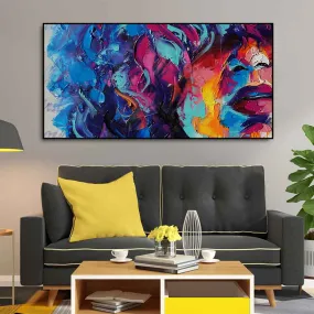 Beautiful Girl Abstract Art wall Painting