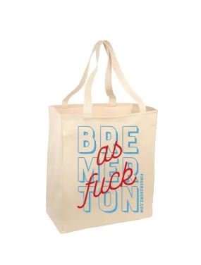 Bremerton AF · Canvas Grocery Tote