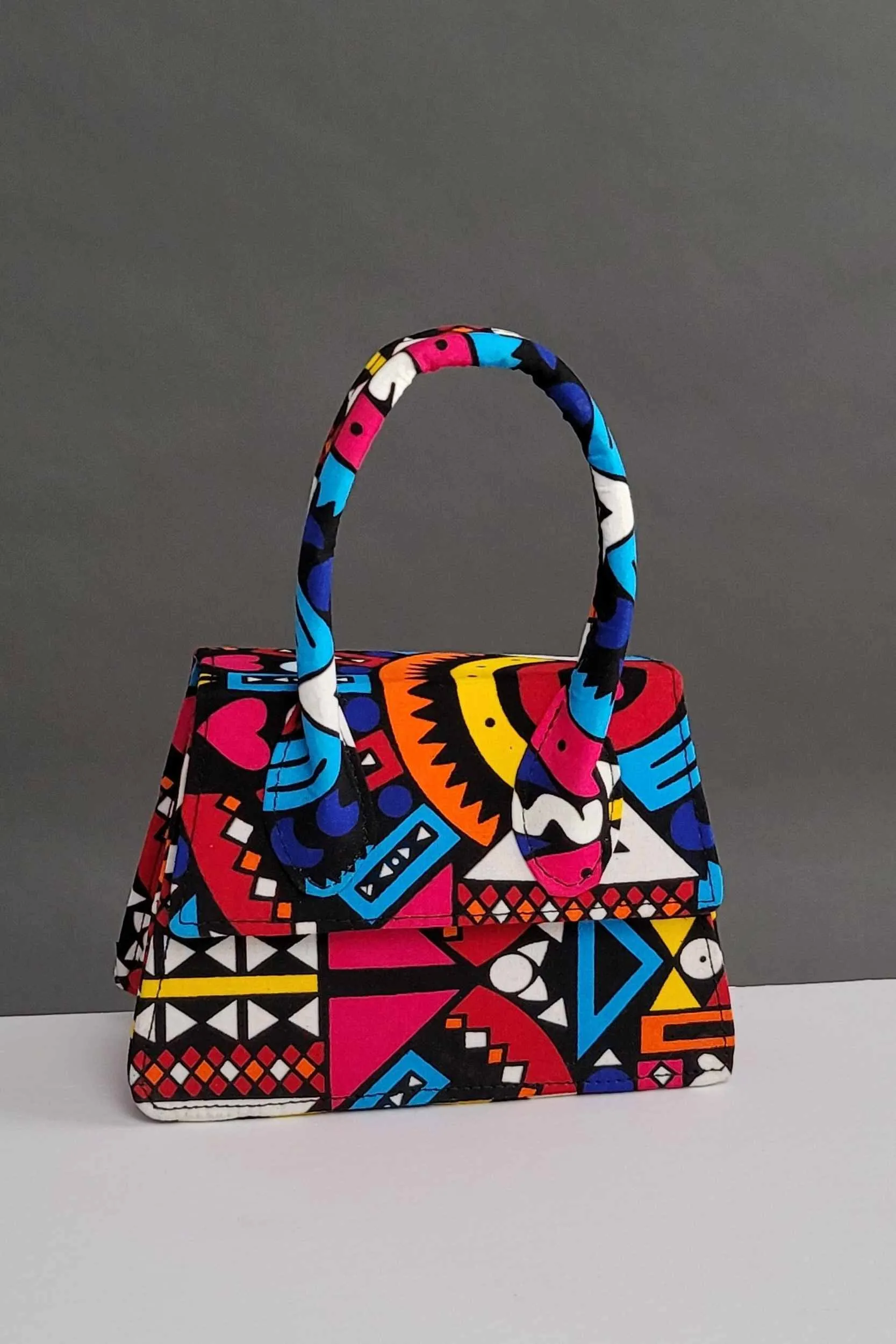 BUMIA African Print Mini Bag