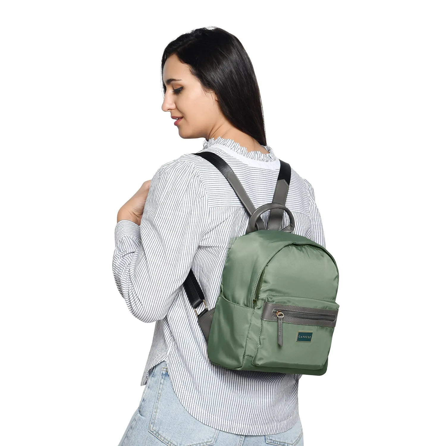 Caprese Cindy Backpack Small Military Green