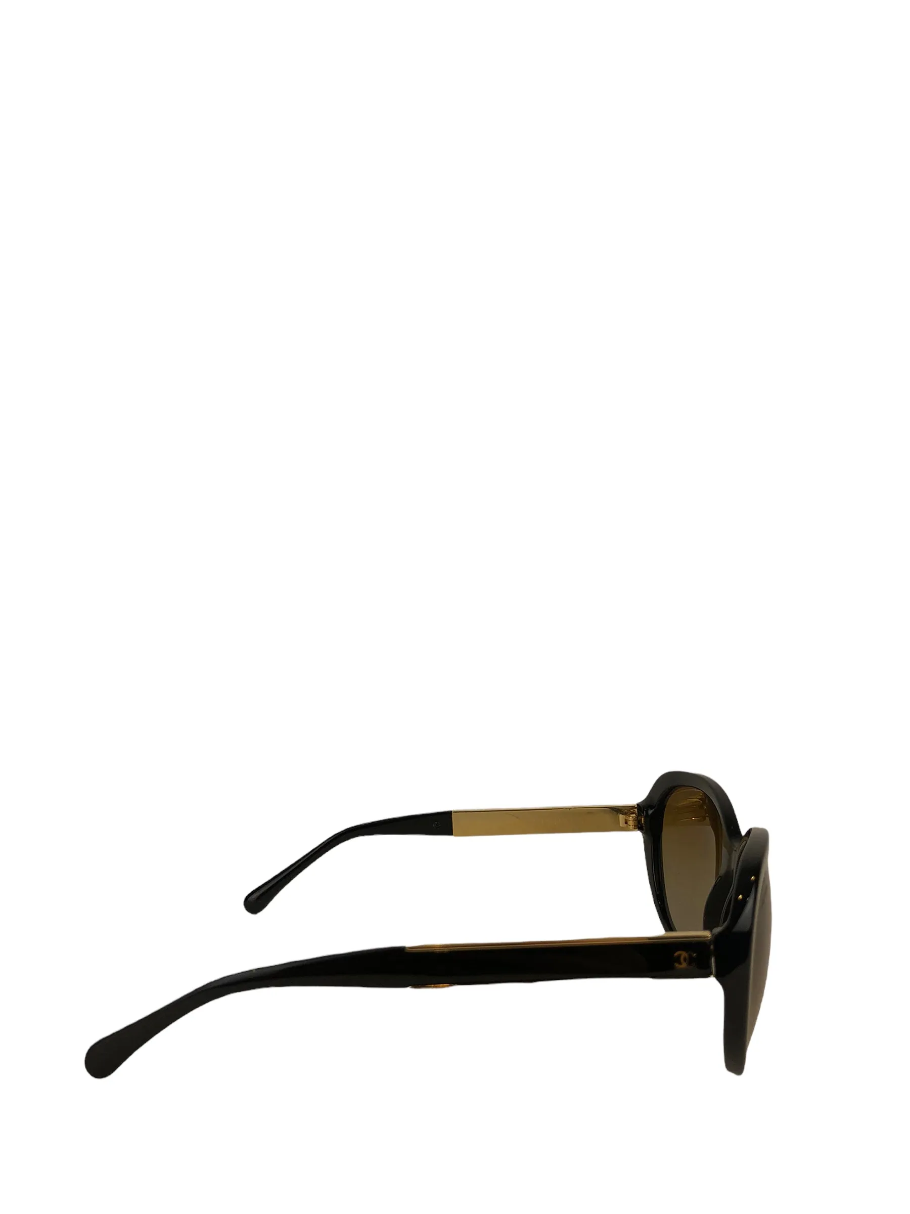 Chanel Black & Gold Sunglasses