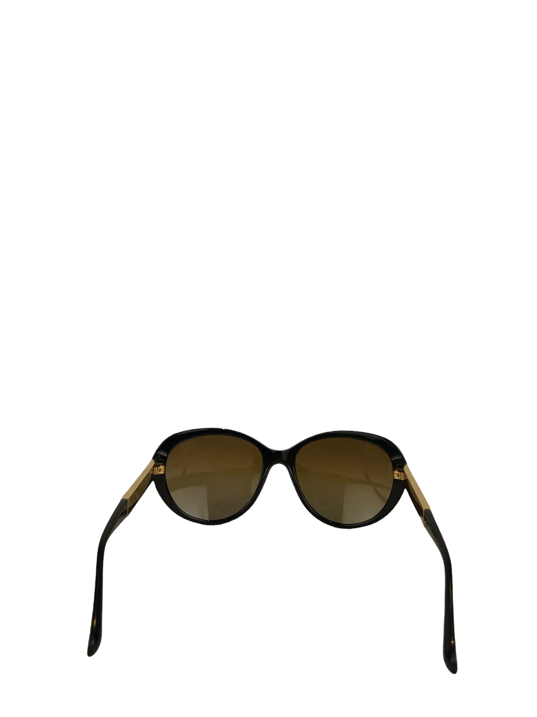 Chanel Black & Gold Sunglasses