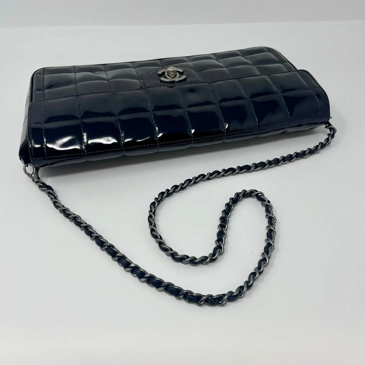 Chanel Vintage Chocolate Bar Shoulder Bag