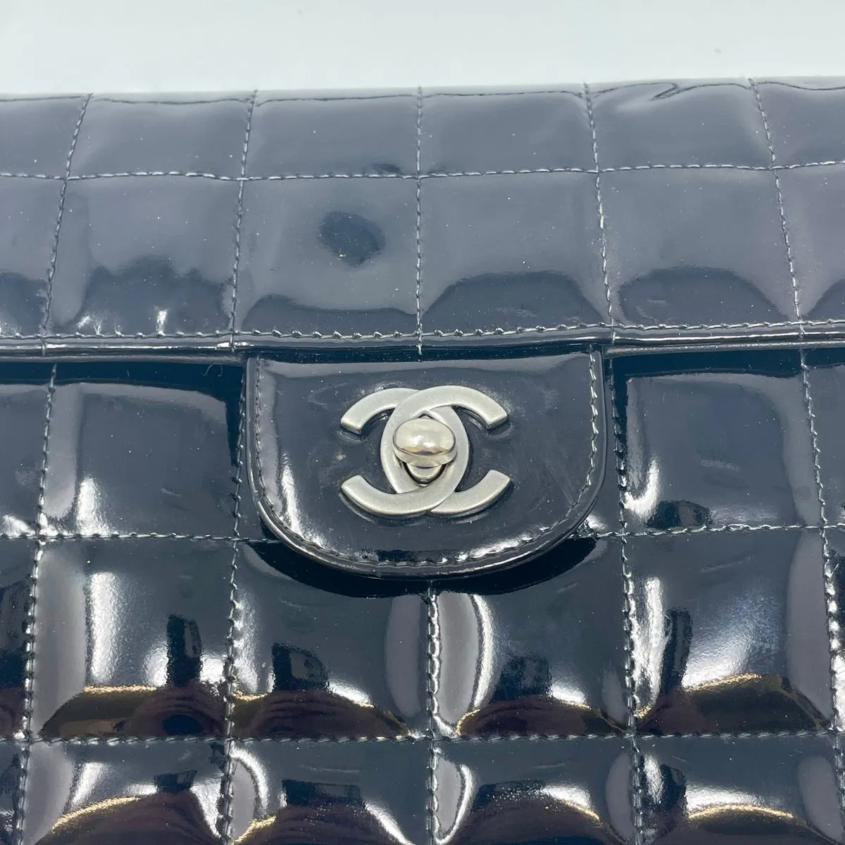 Chanel Vintage Chocolate Bar Shoulder Bag