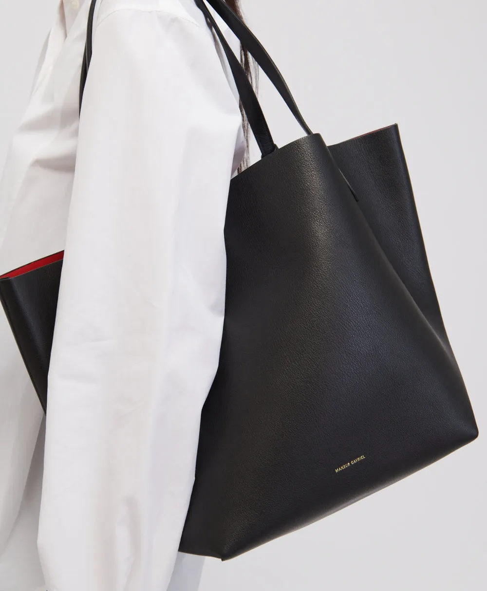 Everyday Soft Tote - Black/Black