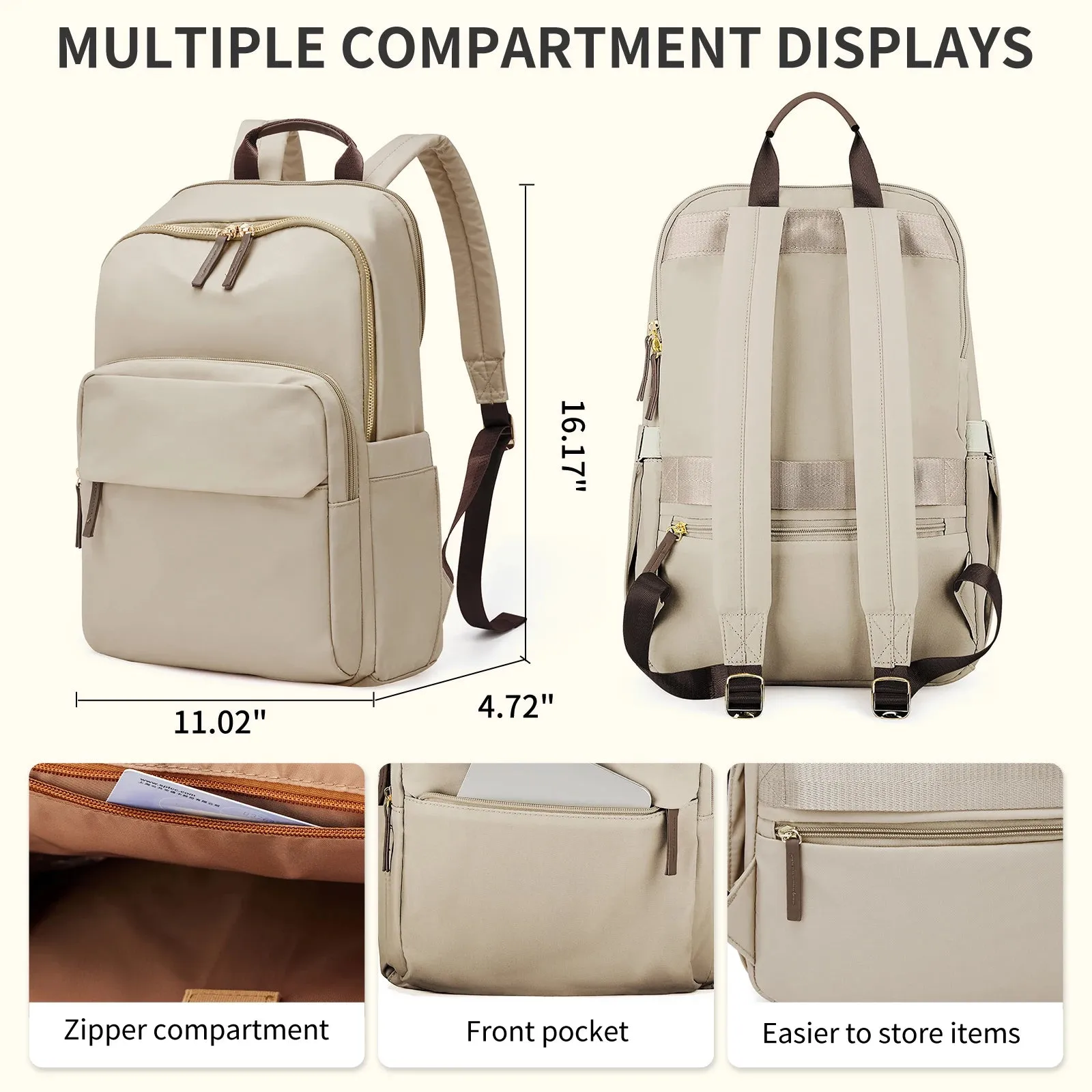 Fashionable Nylon Softback Backpack – with Ample Storage