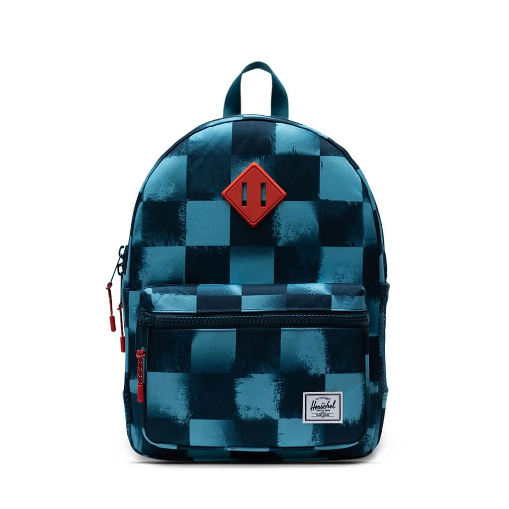 Herschel Heritage Kids Backpack Stencil Checker Reflecting Pon