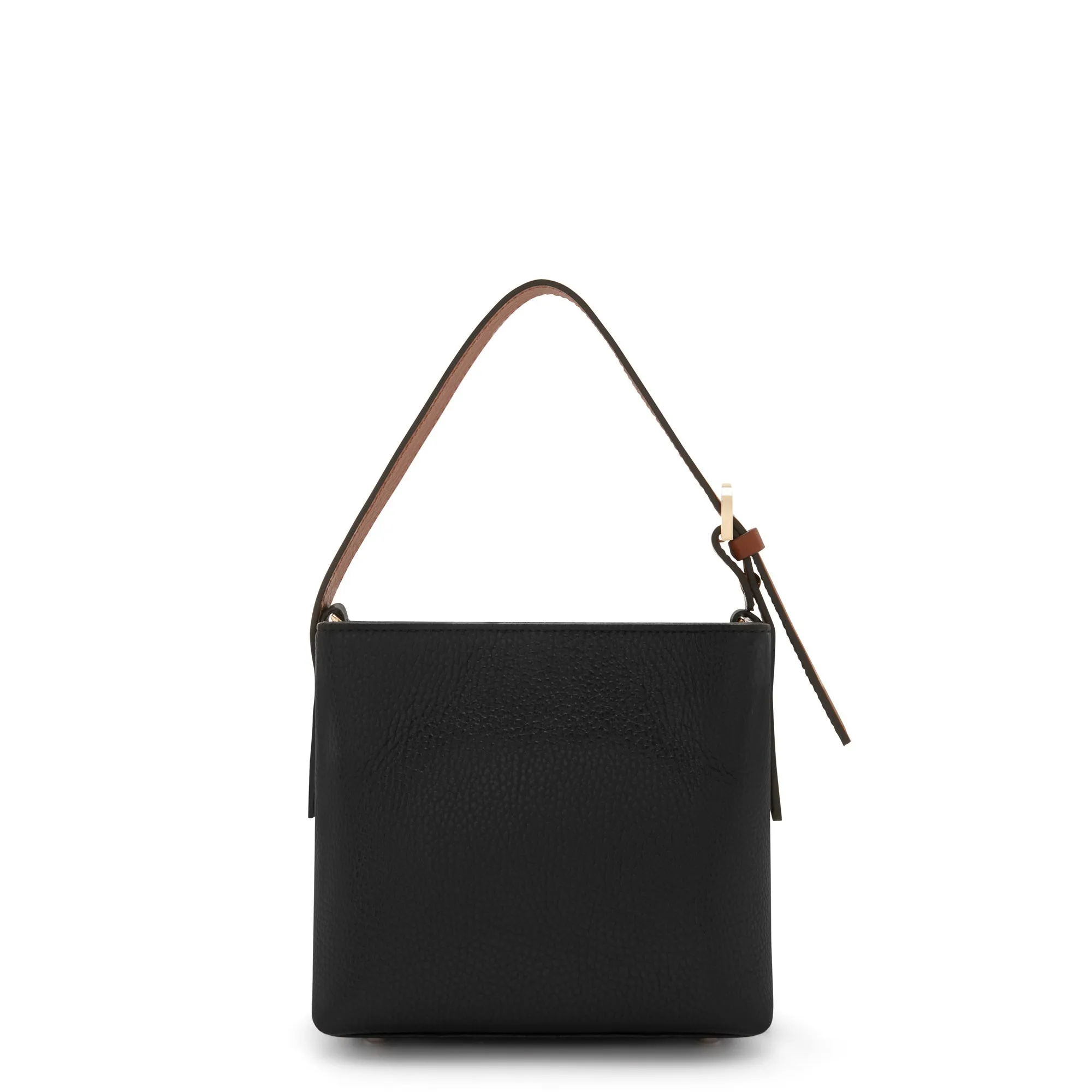 Honoré Adriane Mini black leather handbag calfskin leather