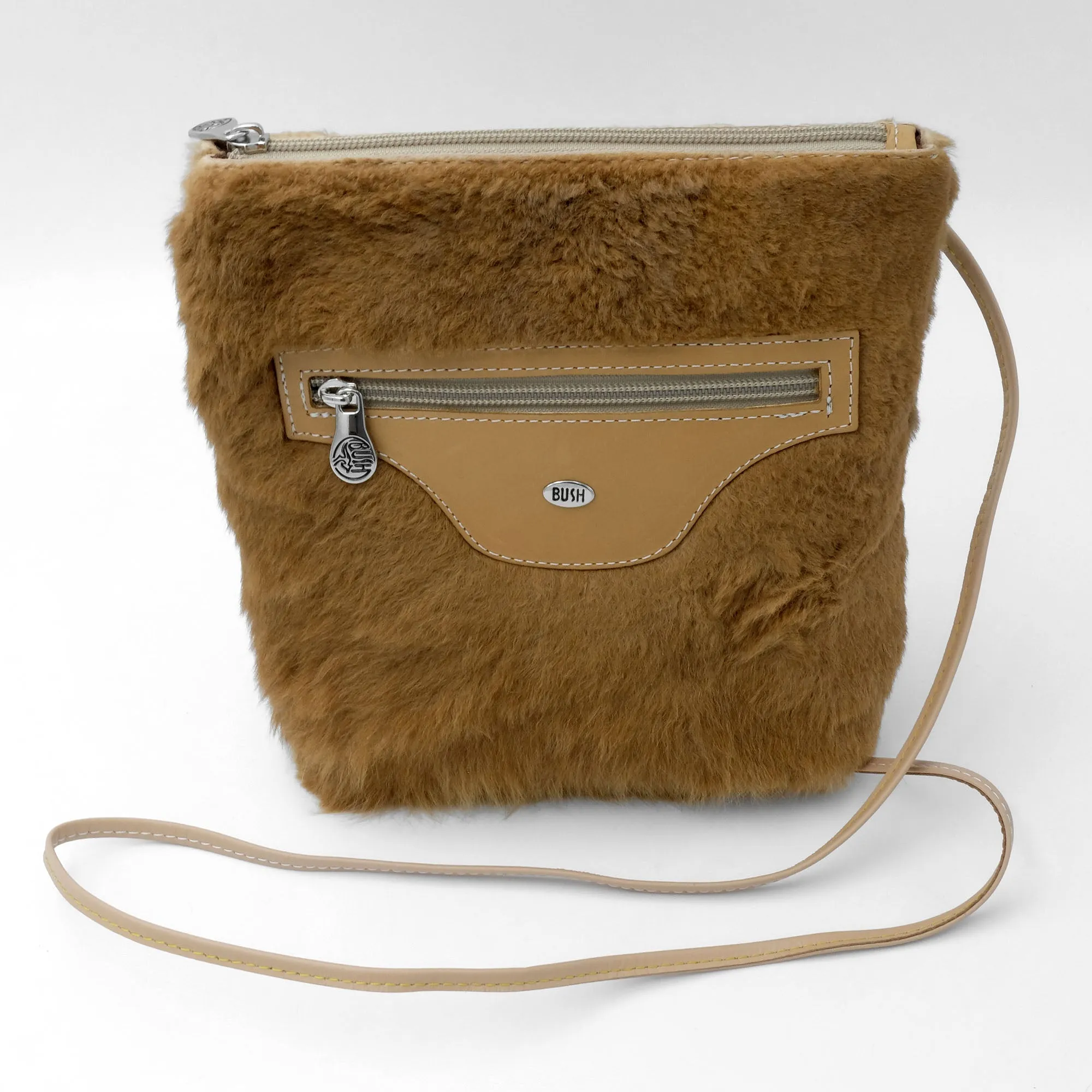 Kangaroo Fur Casual Shoulder Bag - Genuine Kangaroo Fur Bag - 100% Australian Made