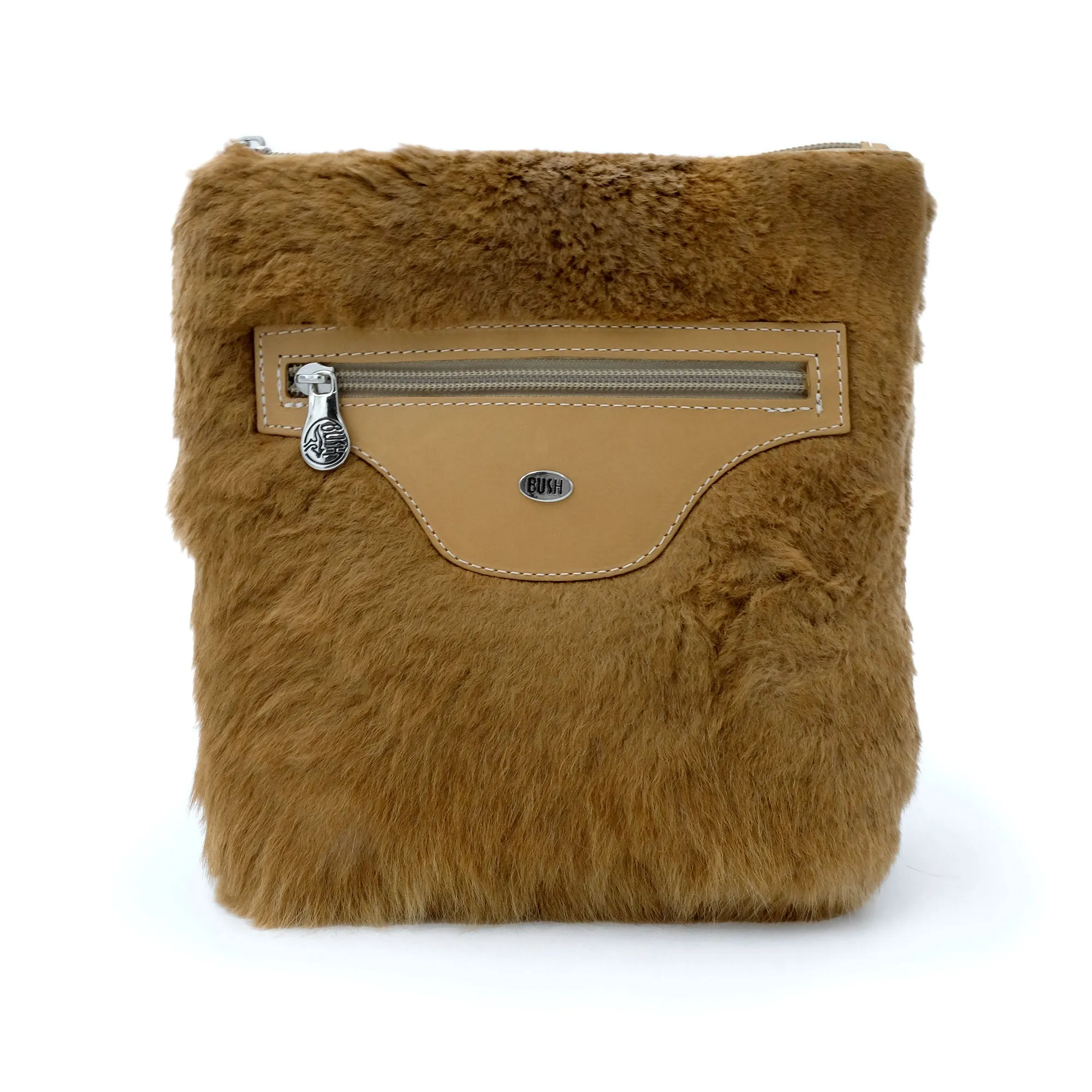 Kangaroo Fur Casual Shoulder Bag - Genuine Kangaroo Fur Bag - 100% Australian Made