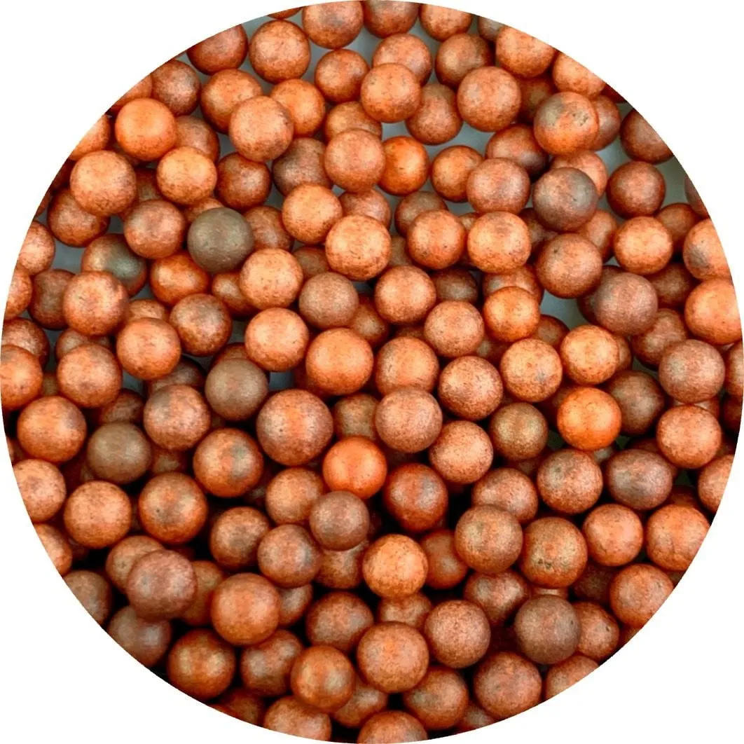 Large Brown Foam Beads