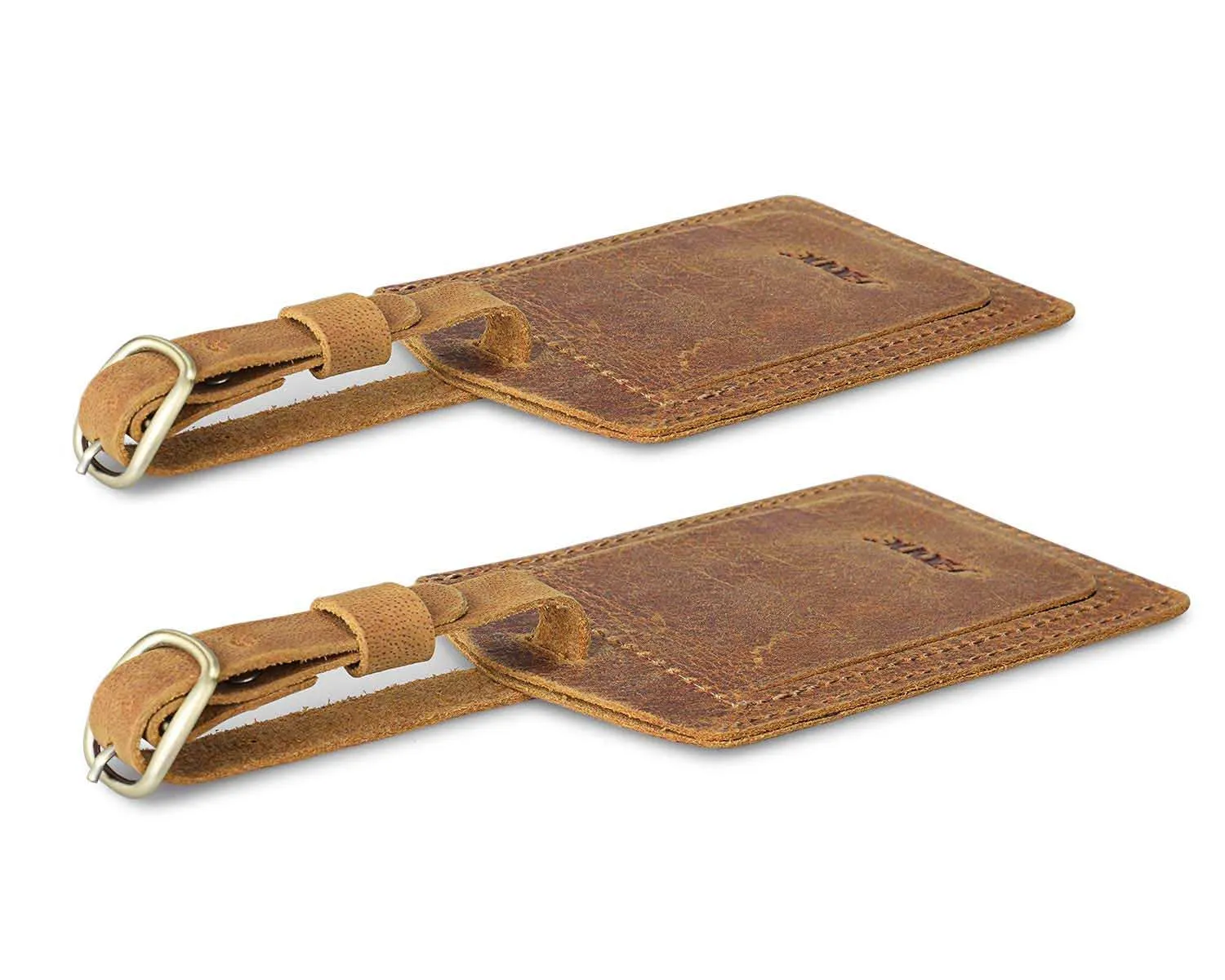 Leather Luggage Tags ID Label