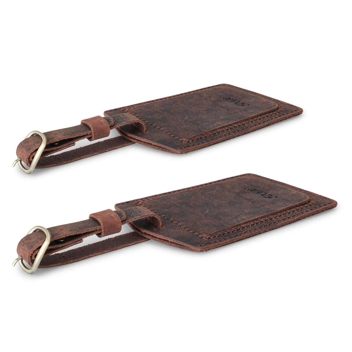 Leather Luggage Tags ID Label