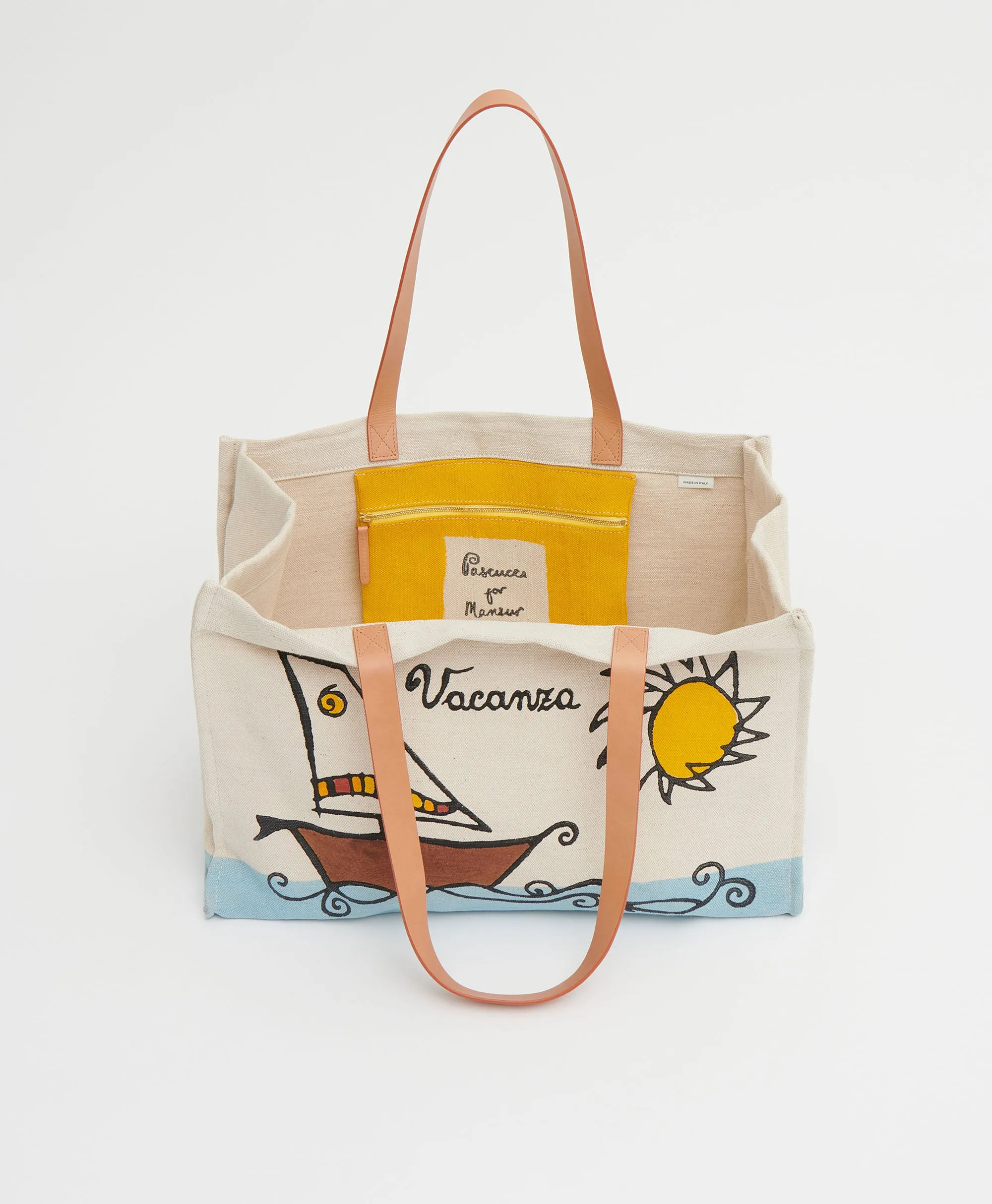 Limited Edition Pascucci Vacanza Tote - Boat/Sun