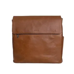 Mally Bebe Leather Baby Backpack | Toffee