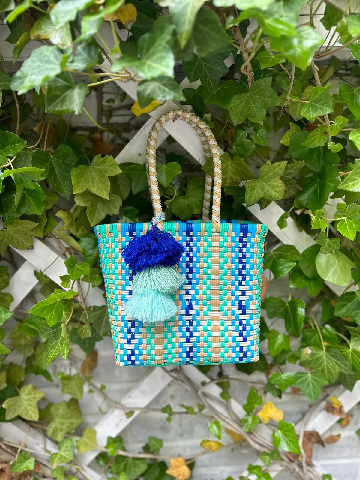 Mini - Harbor View Citron Tote