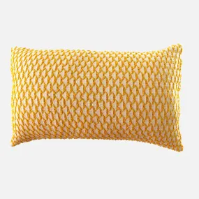 Nayali Yellow Lumbar Pillow