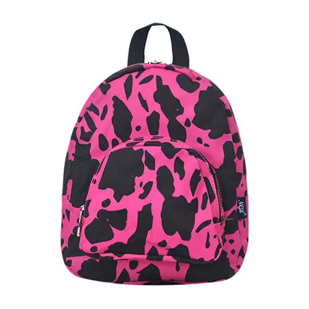 Neon Cow Hot Pink NGIL Mini Backpack