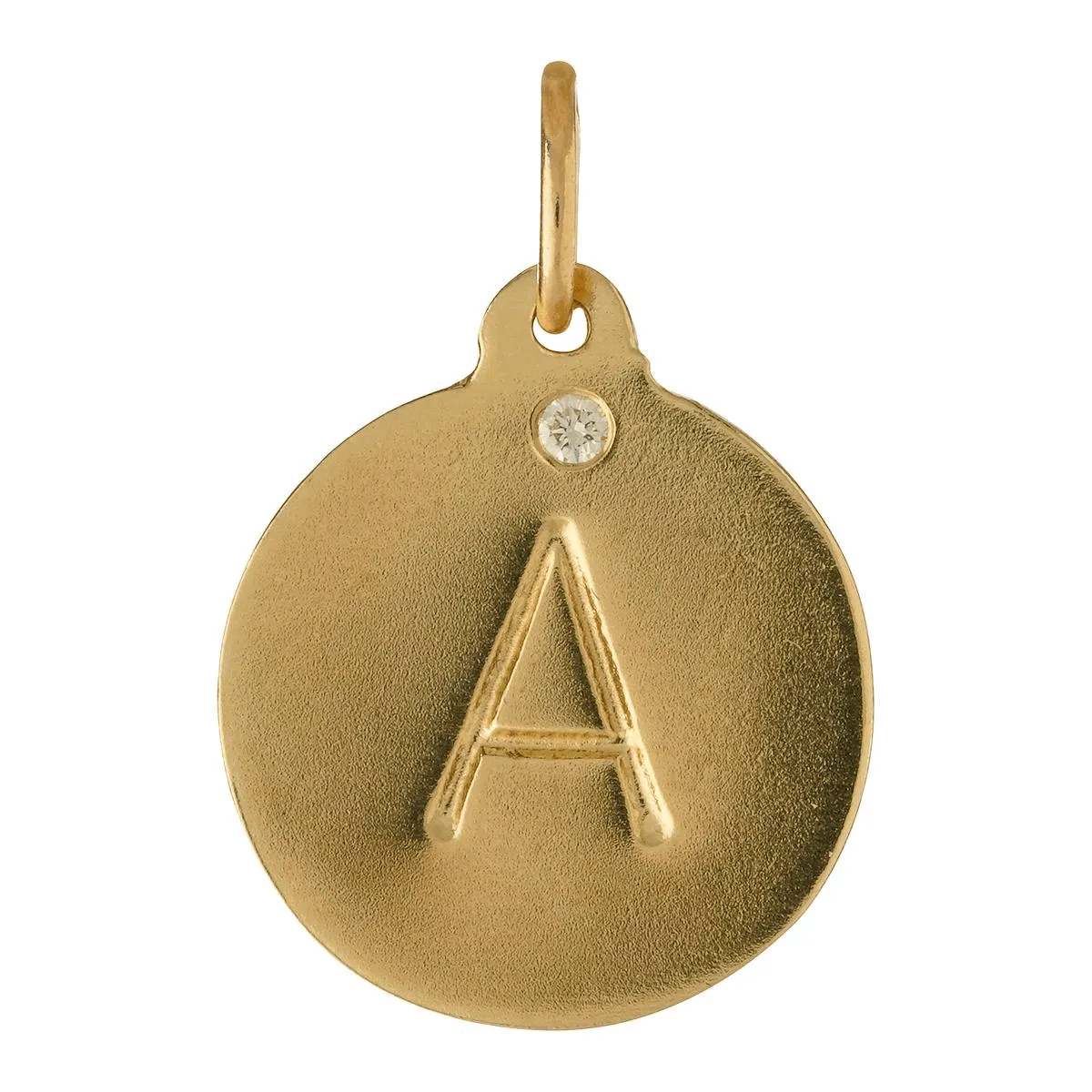 "S" Alphabet Charm With Diamond