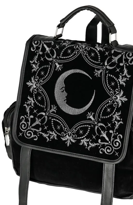 Restyle - Crescent Square Backpack - Gothic Backpack