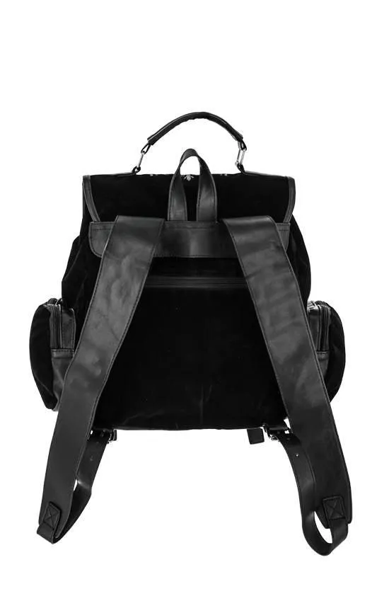 Restyle - Crescent Square Backpack - Gothic Backpack