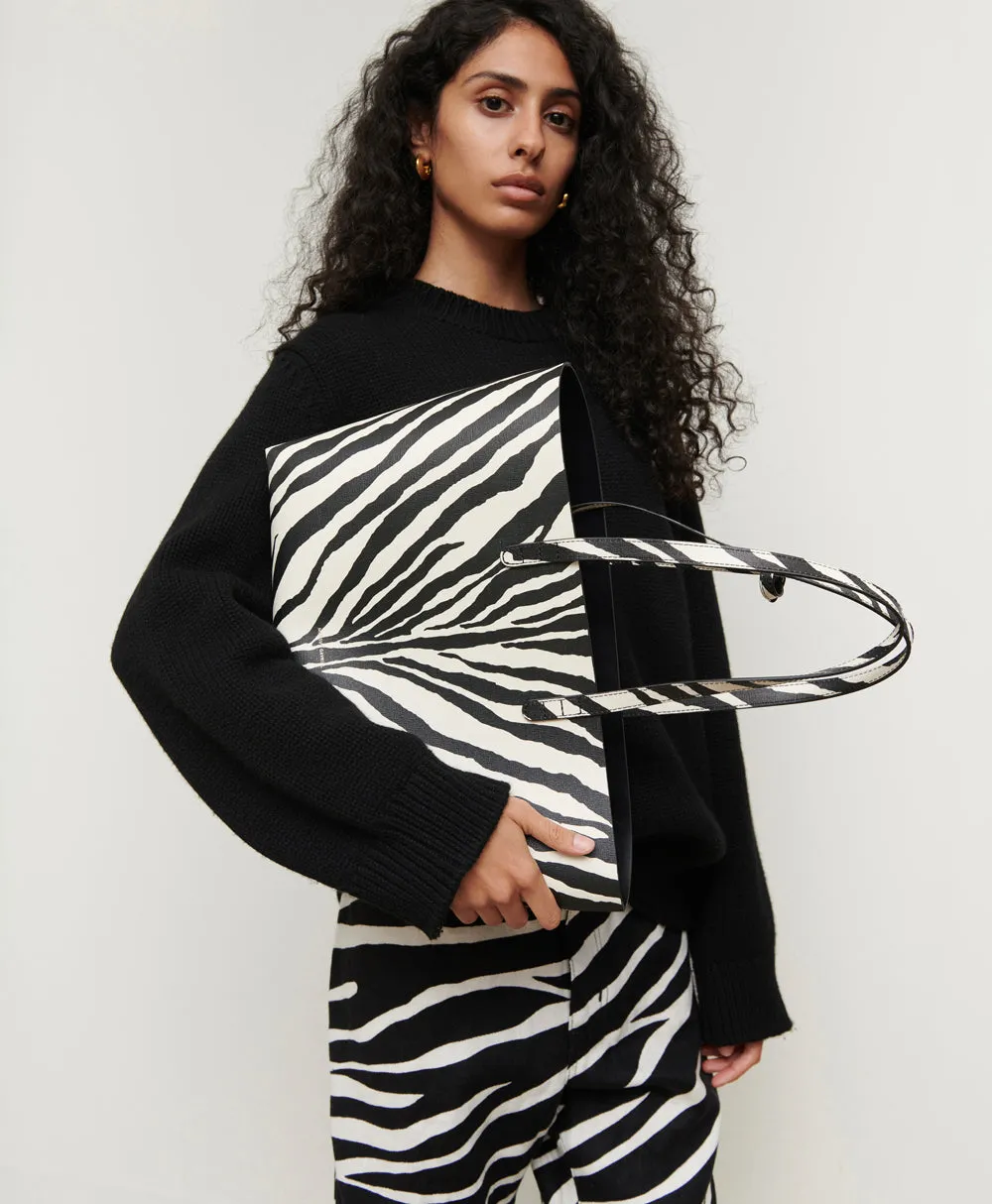 Small Tote - Zebra