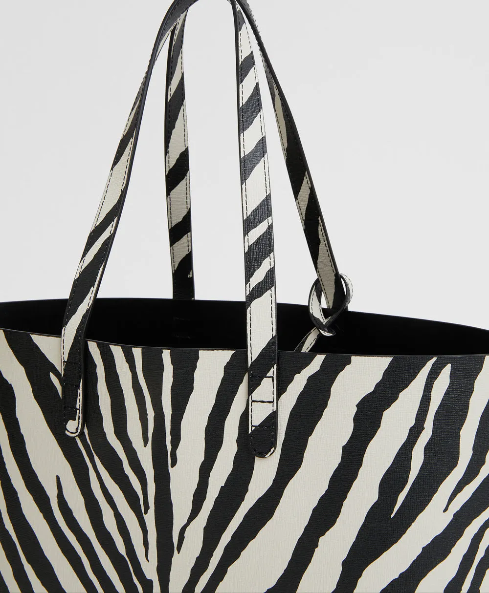 Small Tote - Zebra