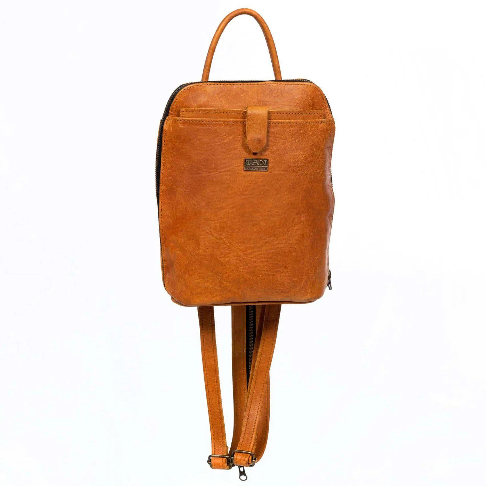 Tan Leather Goods - Olivia Leather Backpack | Toffee