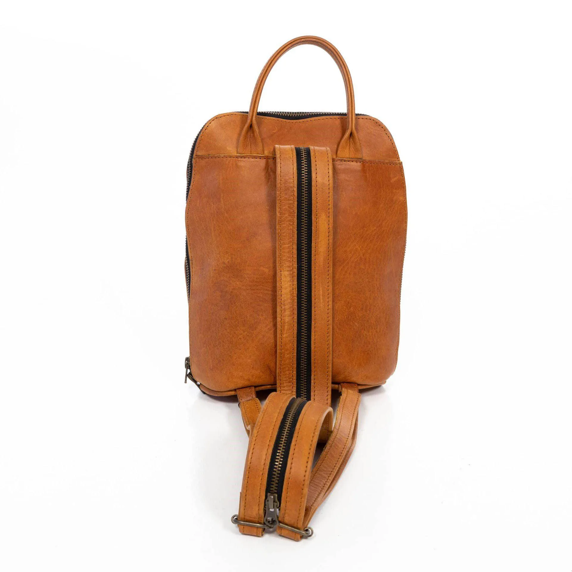 Tan Leather Goods - Olivia Leather Backpack | Toffee