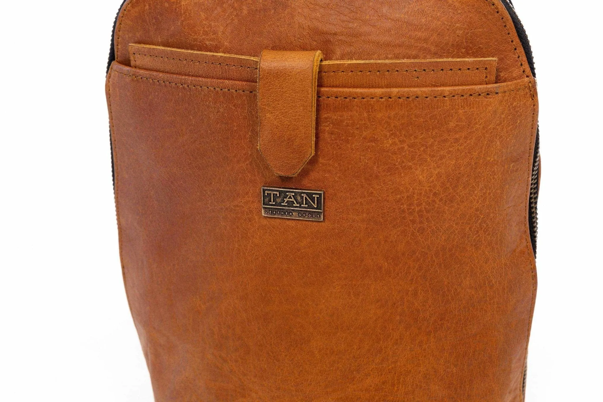 Tan Leather Goods - Olivia Leather Backpack | Toffee