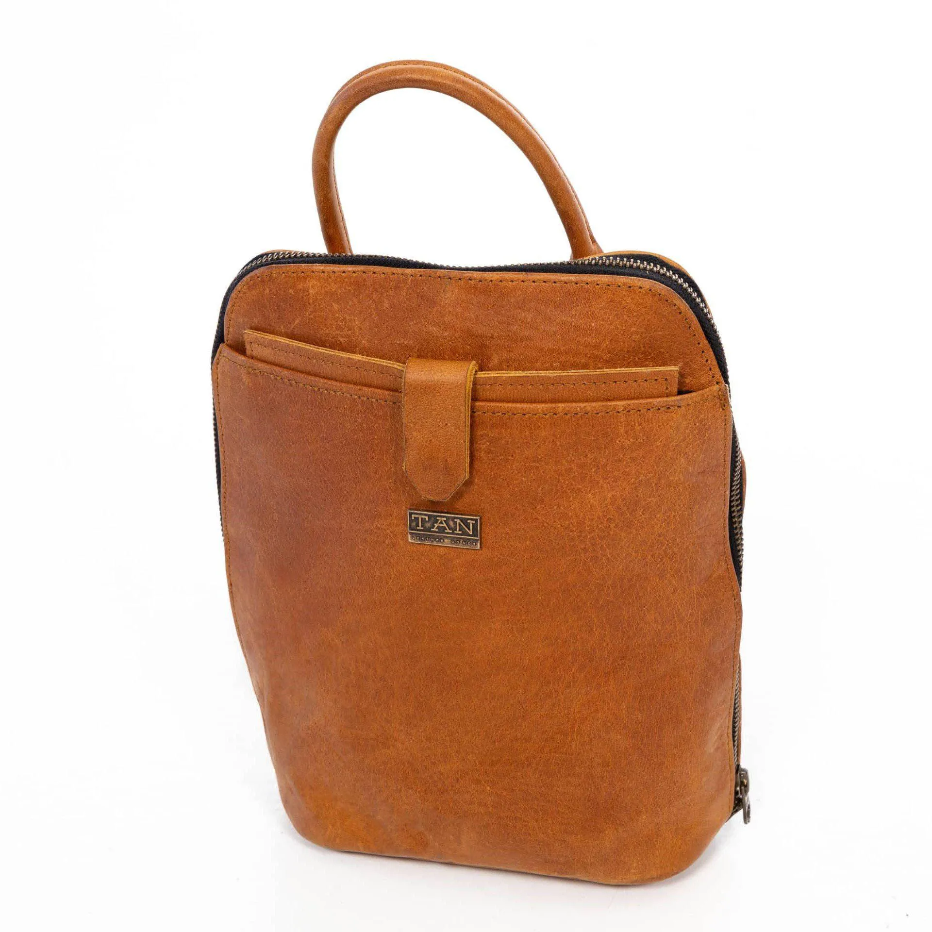 Tan Leather Goods - Olivia Leather Backpack | Toffee