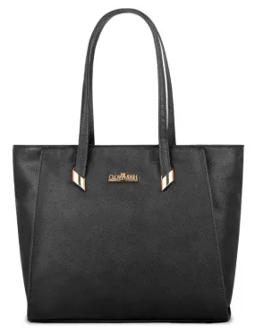 THE CLOWNFISH Belle Series Handbag for Women | Ladies Purse | Handbags | (Black)