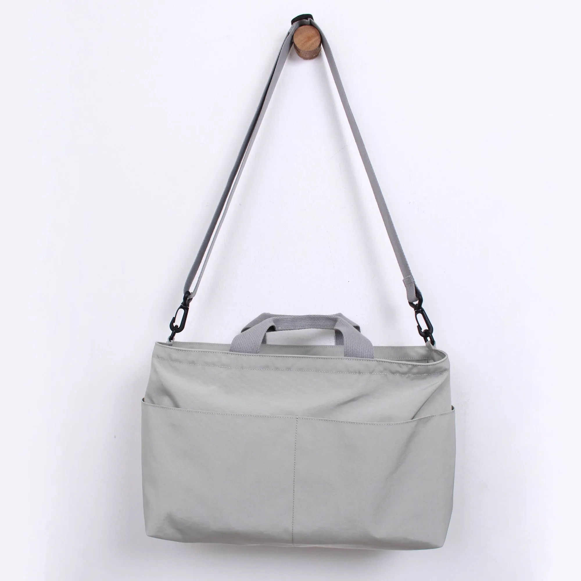 tote bag / packable / black