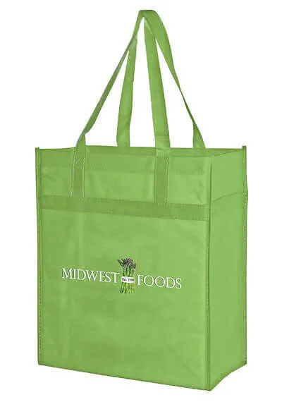 Wholesale Heavy Duty Non-Woven Grocery Tote Bag with Poly Board Insert - Y2KH131015