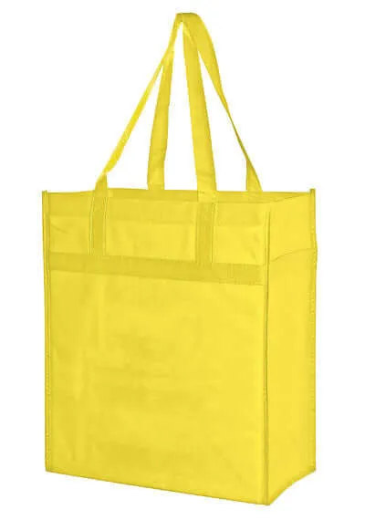 Wholesale Heavy Duty Non-Woven Grocery Tote Bag with Poly Board Insert - Y2KH131015